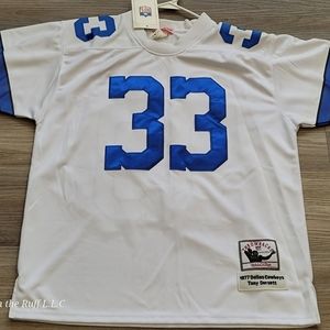 (NWT) Mitchell and Ness Throwback Retired 1977 Tony Dorsett Size 48 (XL)